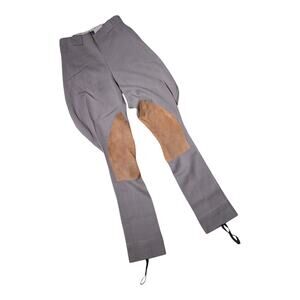 Vtg 1940s M. Druart Beige Wool Jodhpur Riding Breech Pants Unisex 26 Waist